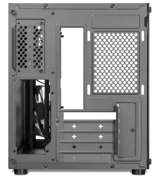 Gabinete Gamer Mancer Cv700m, Mini-Tower, Lateral De Vidro, Com 2 Fans, Preto, Mcr-Cv700m-Bk-2F - Imagem 5