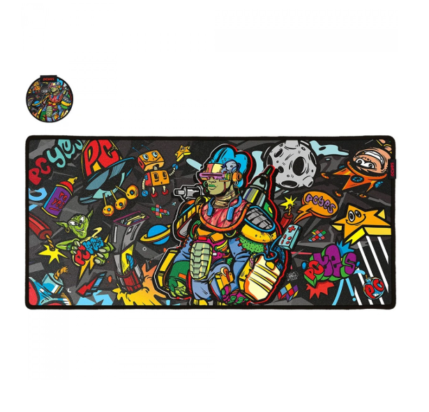Mouse Pad Gamer Pcyes Apollo Extended 900 X 420 - Apl90x42