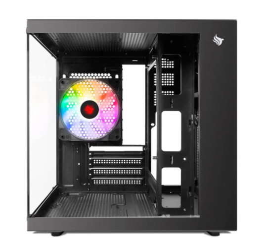Gabinete Gamer Pichau Atom, Mini-Tower, Lateral De Vidro, Com 1 Fan, Preto, Pg-Atom-Bk - Imagem 2