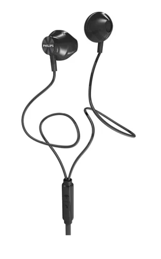 Fone De Ouvido Intra Auricular Taue101bk Philips- Preto - Imagem 3