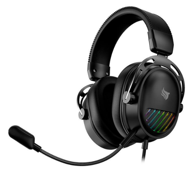 Headset Gamer Pichau Azuris Pro 7.1, Drivers 50Mm, Preto, Pch-Azrp-Bl01