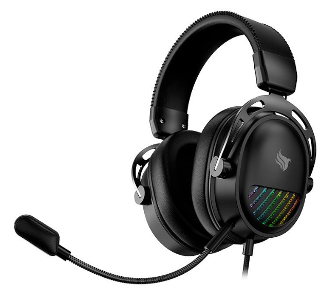 Headset Gamer Pichau Azuris Pro 7.1, Drivers 50Mm, Preto, Pch-Azrp-Bl01
