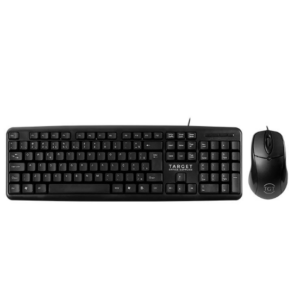 Kit Teclado E Mouse Office Tgt Gr100 V3, Abnt2, 1000Dpi, Preto, Tgt-Gr100-Bk03