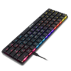 Teclado Mecanico Tgt Sherman Lp60, Rainbow, Abnt2, Switch Azul, Preto, Tgt-Shlow-Rbw01