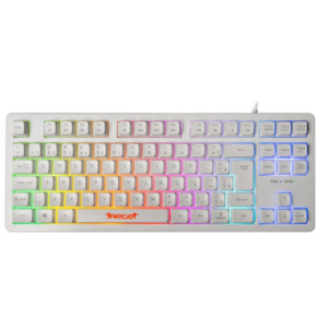 Teclado Gamer Tgt M90b, Rainbow, Abnt2, Branco, Tgt-M90b-Rbw01