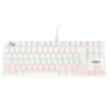 Teclado Mecanico Mancer Shade Mk3, Rainbow, Switch Huano Vermelho, Branco, Mcr-Shm3-Wh01