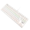 Teclado Mecanico Mancer Shade Mk3, Rainbow, Switch Huano Vermelho, Branco, Mcr-Shm3-Wh01