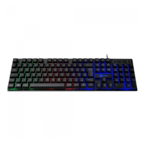 Teclado Membrana Gamer Kalkan Hati Preto Abnt2 Rainbow Klk00012