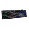 Teclado Membrana Gamer Kalkan Hati Preto Abnt2 Rainbow Klk00012