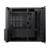 Gabinete Jonsbo V12 Black M-Atx Preto Vidro Panorâmico 270° Madeira Nogueira