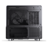 Gabinete Jonsbo V12 Black M-Atx Preto Vidro Panorâmico 270° Madeira Nogueira