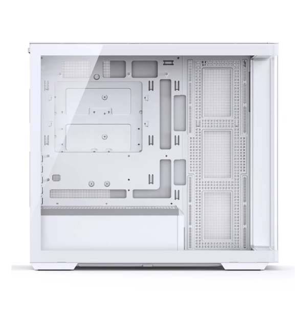 Gabinete Gamer Aquário Jonsbo D300 White M-Atx Vidro Temperado Usb-C Branco