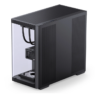 Gabinete Gamer Aquário Jonsbo D300 Black M-Atx Vidro Temperado Usb-C Preto