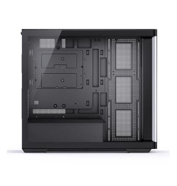 Gabinete Gamer Aquário Jonsbo D300 Black M-Atx Vidro Temperado Usb-C Preto
