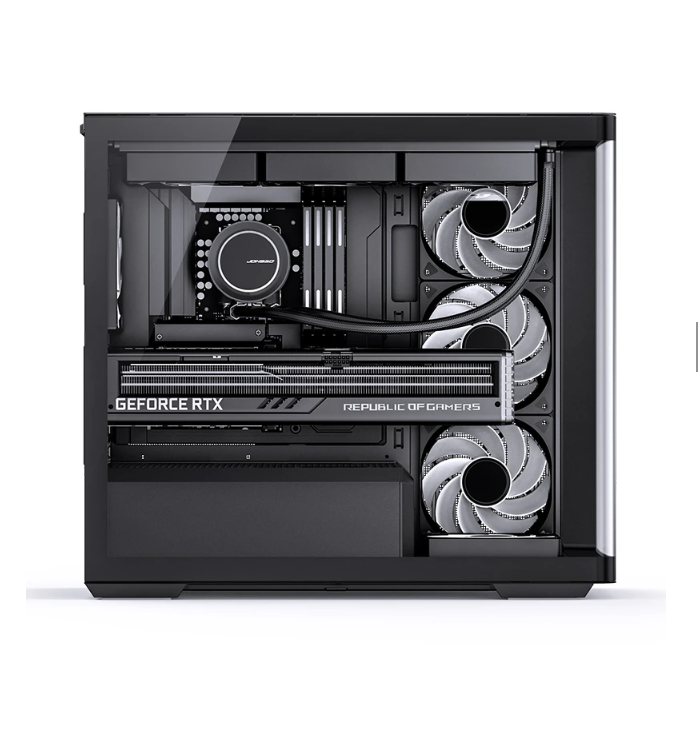 Gabinete Gamer Aquario Premium - Jonsbo D300 Black - Preto - Imagem 15