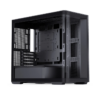 Gabinete Gamer Aquário Jonsbo D300 Black M-Atx Vidro Temperado Usb-C Preto