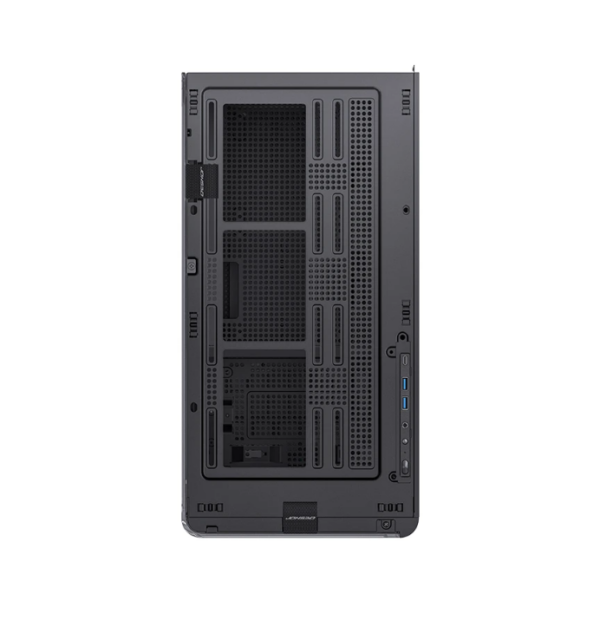 Gabinete Gamer Aquário Jonsbo D300 Black M-Atx Vidro Temperado Usb-C Preto