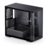 Gabinete Gamer Aquário Jonsbo D300 Black M-Atx Vidro Temperado Usb-C Preto
