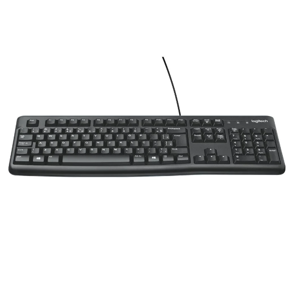 Teclado Logitech K120 / Com Fio - Usb / Preto - Imagem 2