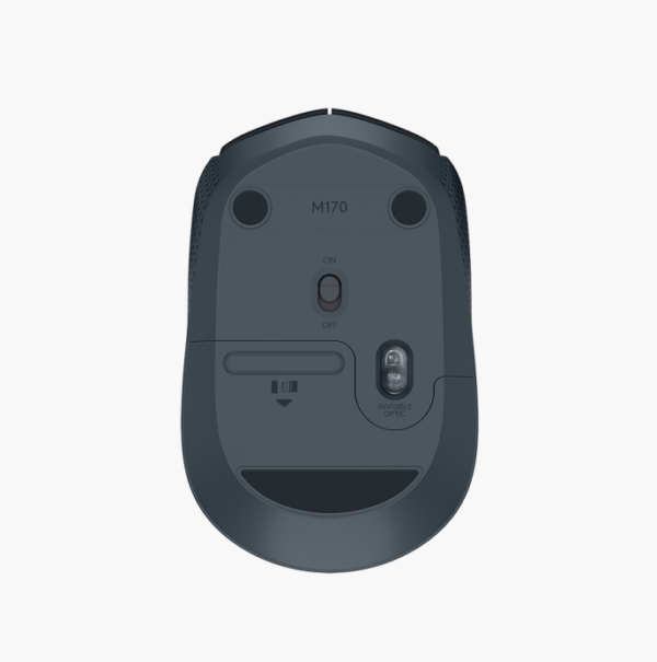Mouse Logitech Wireless M170 Preto/Cinza Blister