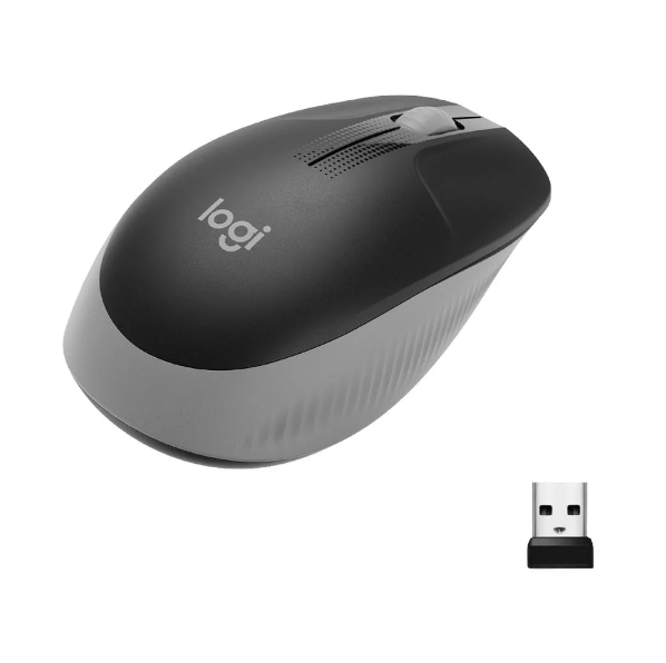 Mouse Logitech M190 Wireless - Cinza - Imagem 2