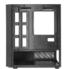 Gabinete Gamer Mancer Grimore, Mini-Tower, Lateral De Vidro, 2 Fans Rainbow, Preto, Mcr-Grm-Bk