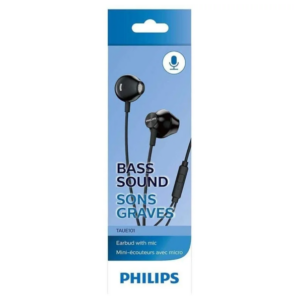 Fone De Ouvido Intra Auricular Taue101bk Philips- Preto
