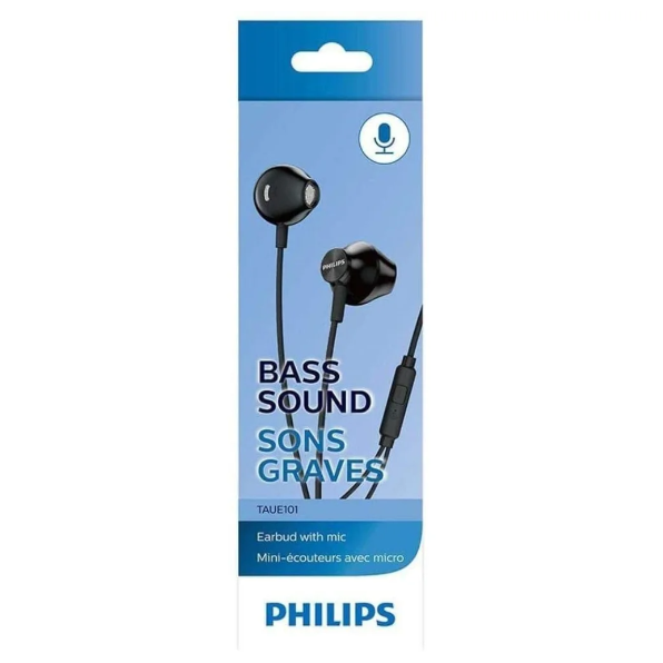 Fone De Ouvido Intra Auricular Taue101bk Philips- Preto
