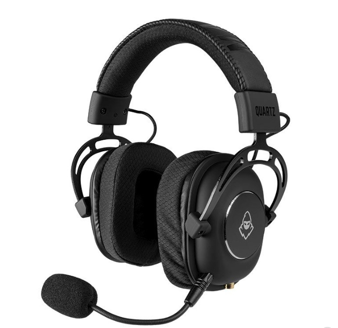 Headset Gamer Mancer Quartz, Drivers 50Mm, Preto, Mcr-Qtz-Bl01