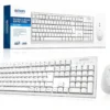 Teclado E Mouse Sem Fio Exbom Bk-S1000k - Branco