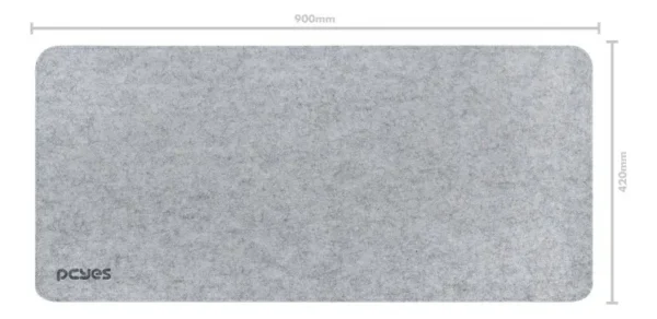 Mouse Pad Desk Mat Exclusive Pro Gray 900X420mm Pcyes - Pmpexppg