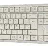 Teclado E Mouse Sem Fio Exbom Bk-S1000k - Branco