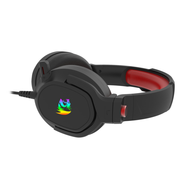 Headset Gamer Redragon Nireus, Rgb, Som Surround 7.1, Drivers 50Mm, Usb, Preto - H399-Rgb