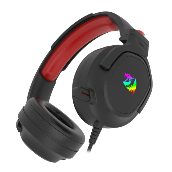 Headset Gamer Redragon Nireus, Rgb, Som Surround 7.1, Drivers 50Mm, Usb, Preto - H399-Rgb