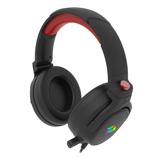 Headset Gamer Redragon Nireus, Rgb, Som Surround 7.1, Drivers 50Mm, Usb, Preto - H399-Rgb
