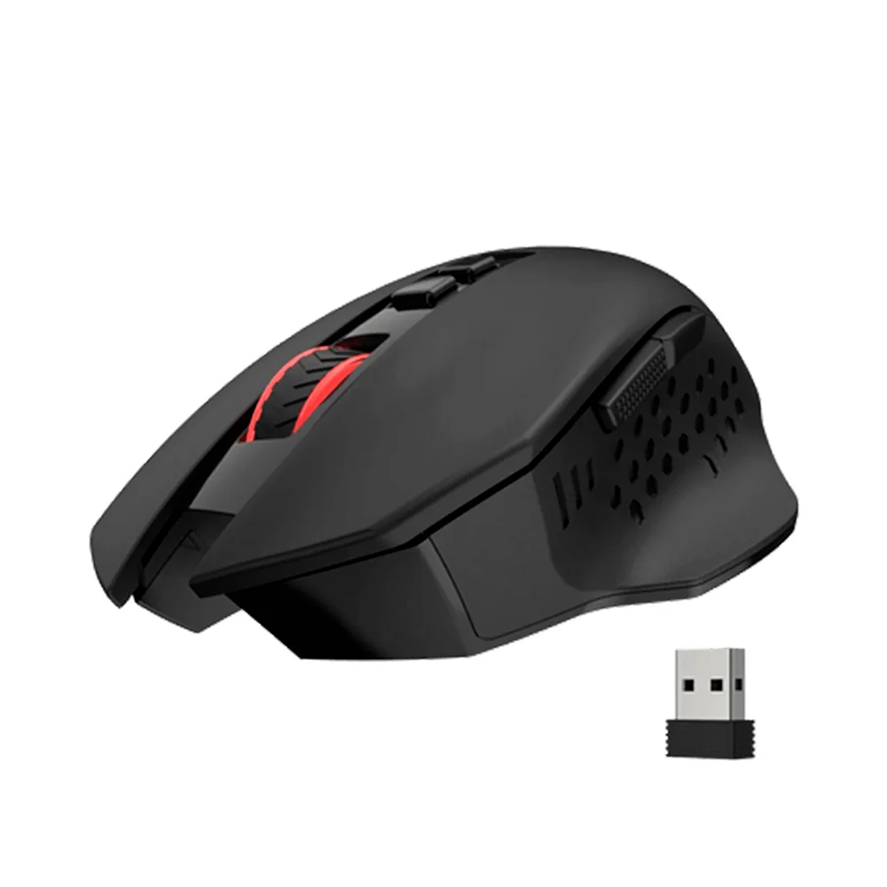 Mouse Gamer Redragon M656 Gainer Wireless - Preto - Imagem 2