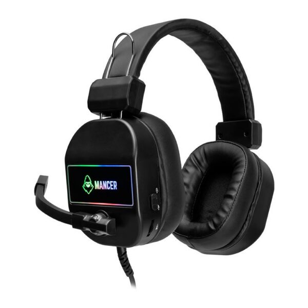 Headset Gamer Mancer Bassex, Drivers 50Mm, Preto, Mcr-Bss-Bl01