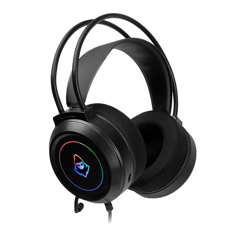 Headset Gamer Mancer Crater V2, Rainbow, Drivers 50Mm, Preto, Mcr-Crt-Rgb02 - Imagem 2