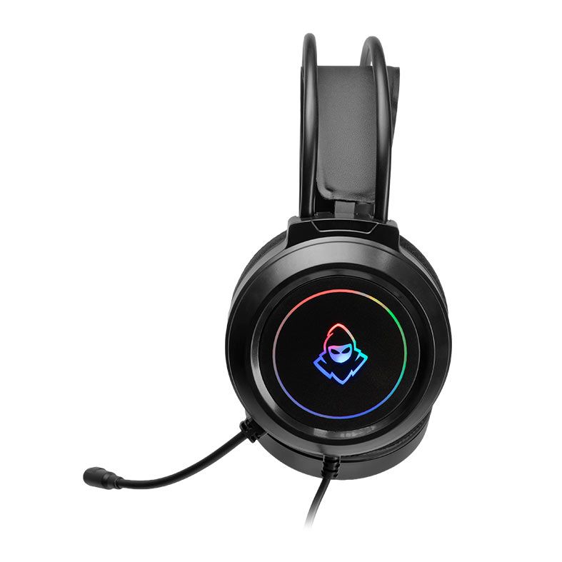 Headset Gamer Mancer Crater V2, Rainbow, Drivers 50Mm, Preto, Mcr-Crt-Rgb02 - Imagem 3