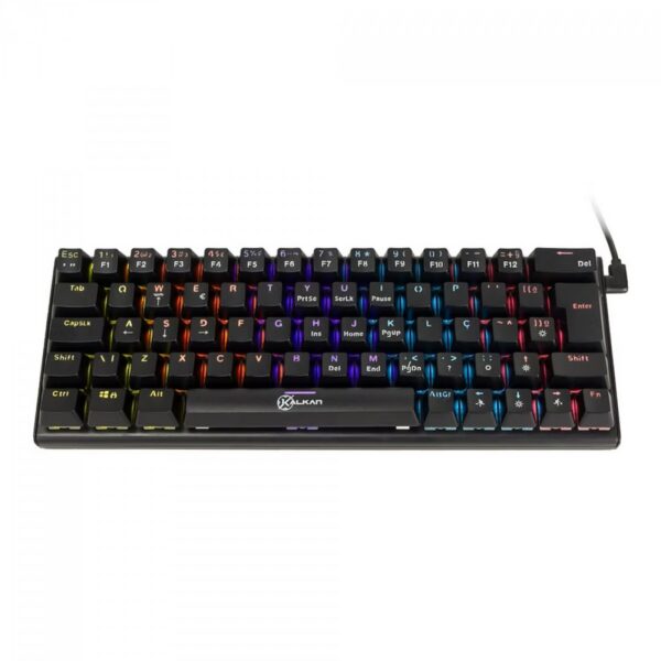 Teclado Mecanico Gamer Kalkan Loki 60% Preto Klk00015