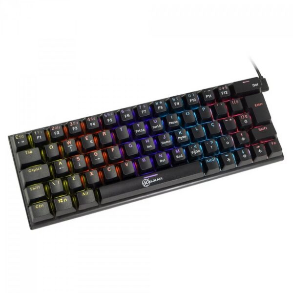 Teclado Mecanico Gamer Kalkan Loki 60% Preto Klk00015