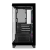 Gabinete Gamer Tgt Gladiator Mid Tower Vidro Temperado 2 Fans Rainbow Preto