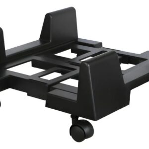 Suporte Para Cpu Com Regulagem De Largura E Rodas