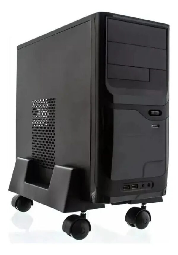 Suporte Para Cpu Com Regulagem De Largura E Rodas