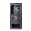 Gabinete Gamer Thermaltake S100tg, Vidro Temperado, Black, Matx, Com Fonte 600W, Com 1 Fan
