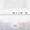 Gabinete Gamer Gamdias Athena M6 Wh Argb, Mid Tower, Vidro Temperado, Atx, White, Sem Fonte, Sem Fan