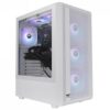 Gabinete Thermaltake Tt S200tg Argb Mid T. Tglass Snow White Com Fonte 650W Ca-3X2-65M6wz-00