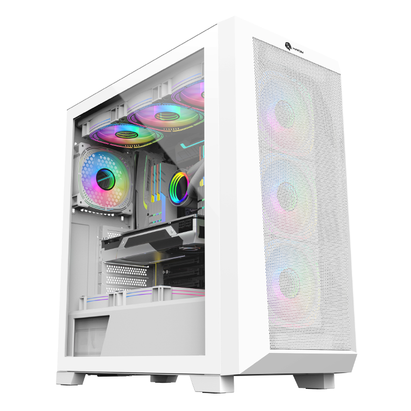 Gabinete Gamer Branco Gb1780 Full Tower 4 Fans Inclusos - Hayom