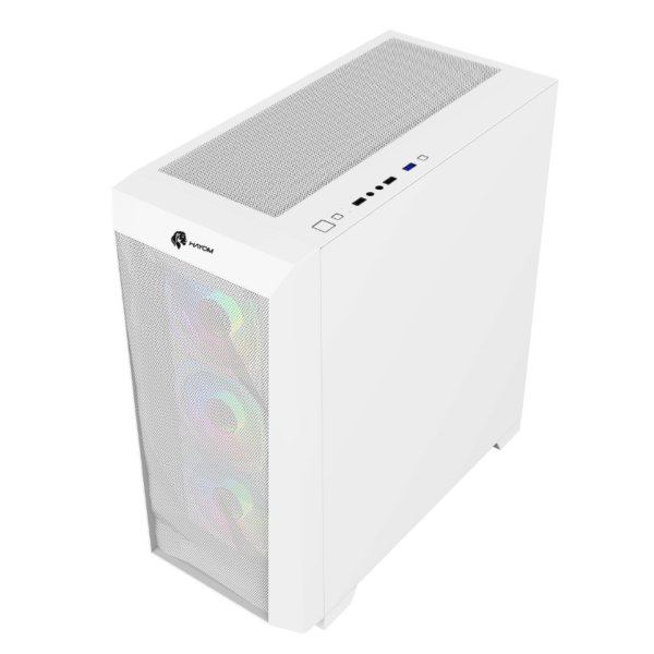 Gabinete Gamer Branco Gb1780 Full Tower 4 Fans Inclusos - Hayom