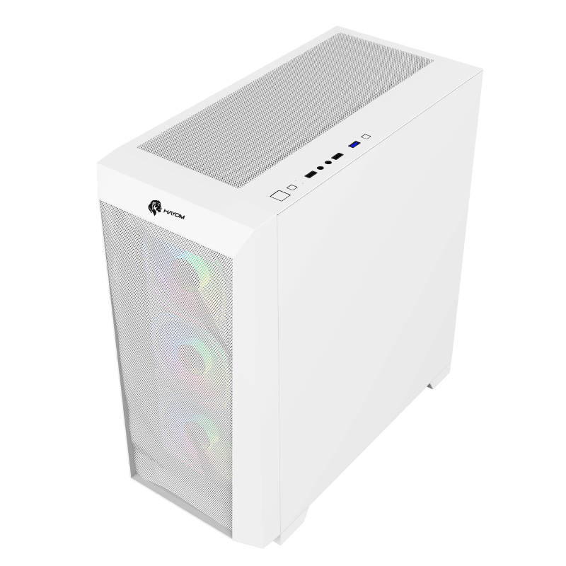 Gabinete Gamer Branco Gb1780 Full Tower 4 Fans Inclusos - Hayom - Imagem 9